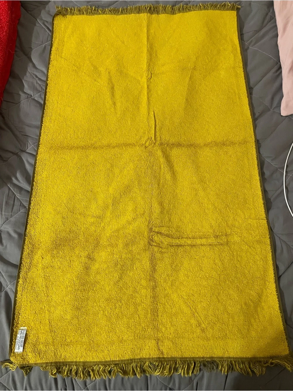 Vintage sears printed towel
